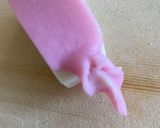 ★お正月丑年かまぼこママの立つ牛の飾り切作り方6写真