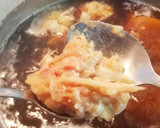 ふんわり＊鶏ひき肉とごぼうのつみれ汁作り方4写真