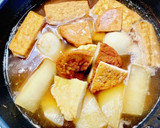 おでん風！？♡な、大根厚揚げ等ごった煮♡作り方7写真