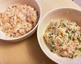 椎茸とネギの豆腐肉団子作り方3写真