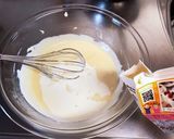 ベイクドとレアのダブルチーズケーキ♪作り方8写真