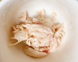 レンコンとササミの和風パスタ作り方8写真