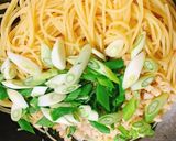 レンコンとササミの和風パスタ作り方9写真