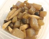 減量便秘解消！大根こんにゃくきのこ炒め煮作り方7写真