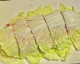 白菜と牛肉のミルフィーユ・すき焼き風作り方3写真