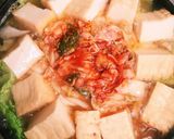 簡単！美味しい☆厚揚げ入りのキムチ鍋♪作り方4写真