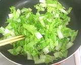 簡単♬白菜とくずし豆腐のごま味噌スープ★作り方1写真