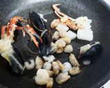 【簡単】渡り蟹のパエリア【減塩】作り方2写真