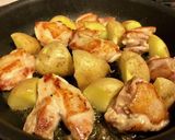 鶏肉とじゃがいものおろし玉ねぎ煮作り方4写真