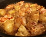 鶏肉とじゃがいものおろし玉ねぎ煮作り方5写真