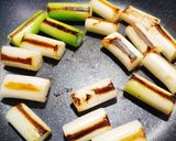 焼きネギもタレと塩の半々で！笑作り方2写真