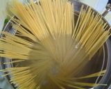 秋鮭でクリームパスタ作り方2写真