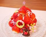 クリスマス♡いちごツリー作り方6写真