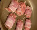 もやしバーグ　ベーコン　チーズ焼き作り方1写真