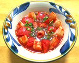 玉ねぎとトマトの丸ごと煮◎レンジで簡単作り方5写真