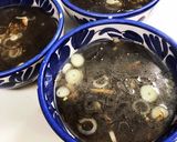 もずくの中華風スープ作り方6写真