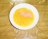 お弁当に、レンチンハム玉子作り方1写真