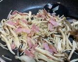 たっぷりソース★きのこのクリームパスタ作り方5写真