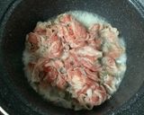 生椎茸入りの牛バラの肉じゃが♪作り方5写真