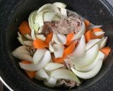 生椎茸入りの牛バラの肉じゃが♪作り方6写真