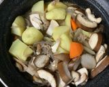 生椎茸入りの牛バラの肉じゃが♪作り方7写真