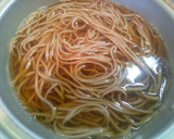 簡単お出汁と乾麺そばでかき揚げてんそば作り方4写真