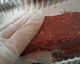 炊飯器でローストビーフ作り方1写真