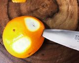 パーティに♪ オレンジでパンダの飾り切り作り方8写真