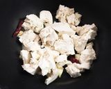簡単ヘルシー☆豆腐キャベツペペロンチーノ作り方4写真