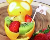 パーティに♪ オレンジでパンダの飾り切り作り方12写真