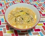 超簡単☆濃厚クリーミー味噌キムチうどん♫作り方4写真