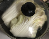 白菜消費！とろとろニンニク醤油蒸し作り方3写真