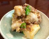 時短・10分でできる！里芋の肉みそ炒め作り方5写真