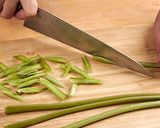 【aff】わさびの茎の塩昆布和え作り方1写真