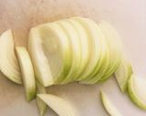 豚肉と薩摩芋のおろし大根ゆず仕立て和え作り方3写真