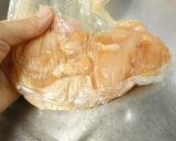 白菜としょう油鶏のサラダ作り方2写真