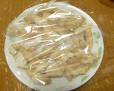白菜としょう油鶏のサラダ作り方3写真