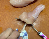 超簡単！鶏ささみの筋の取り方作り方3写真