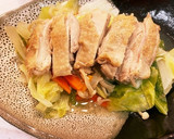 鶏肉と野菜の蒸し焼きおろし大根ゆずかけ作り方7写真