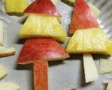 フルーツでパッチワーク＊クリスマスツリー作り方12写真