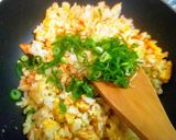 香ばしい生姜醤油香る簡単ちくわおかか焼飯作り方7写真