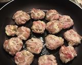 牛こま肉でハンバーグ風チーズ巻き作り方4写真