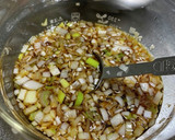 簡単♡甘酸っぱいネギソースの唐揚げ丼作り方2写真