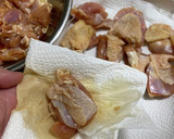 簡単♡甘酸っぱいネギソースの唐揚げ丼作り方3写真