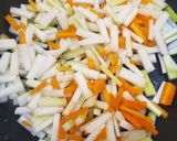 大根の皮でキンピラ炒め☆お弁当にも作り方2写真