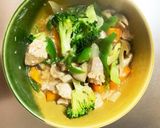 胸肉ブロッコリースタミナ丼味青椒肉絲風作り方16写真
