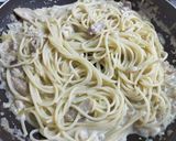 牛乳で簡単！ラグーソースパスタ作り方7写真