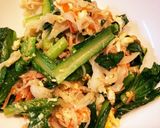 簡単！小松菜の炒め物！作り方7写真