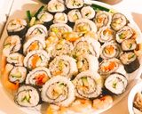 時短くるくる太巻き/サーモン&鯖作り方14写真