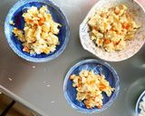 豆腐びっくりドンキー風豚こま乗せドーム蒸作り方7写真